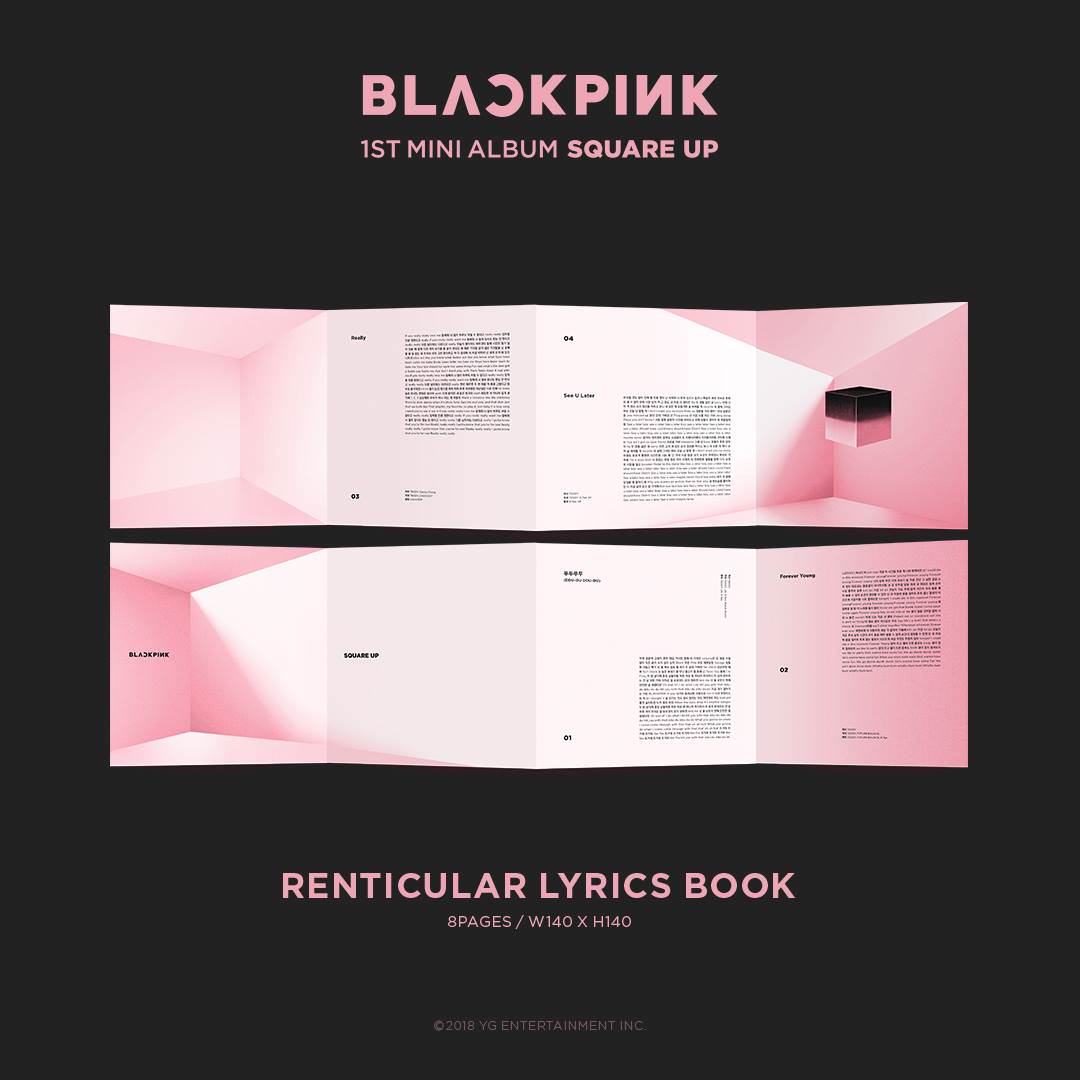 Blackpink 1st Mini Album - Square Up