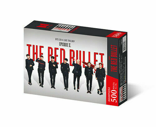 BTS Official Merchandise - Jigsaw Puzzle World Tour [The Red Bullet]