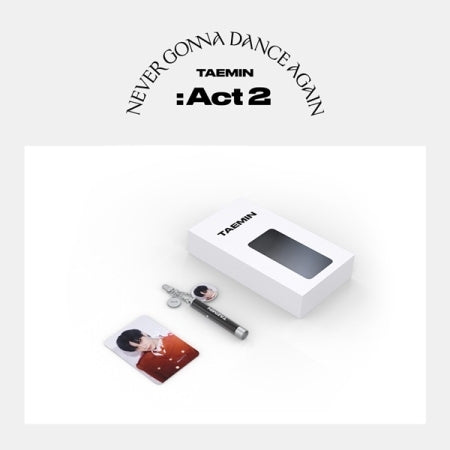 Taemin Never Gonna Dance Again: Act 2 Offical Merchandise - Photo Projection Keyring
