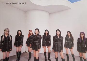 LOVELYZ 7th Mini Album Unforgettable Official Poster - Photo Concept  B