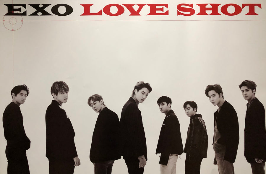 Exo 5th Repackage Album Love Shot Official Poster - Photo Concept 4