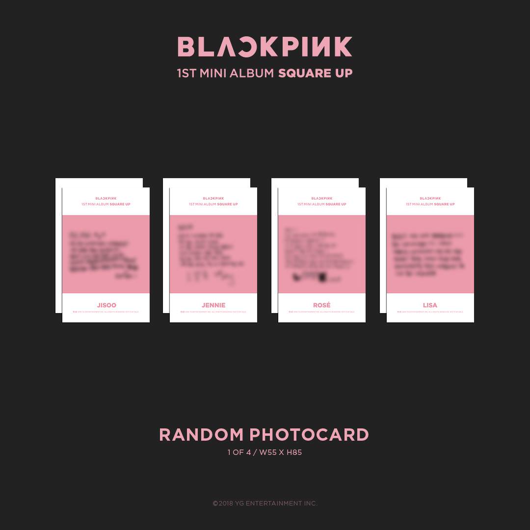 Blackpink 1st Mini Album - Square Up