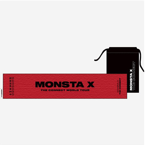 Monsta X 2018 World Tour [The Connect] Official Goods - Towel Slogan