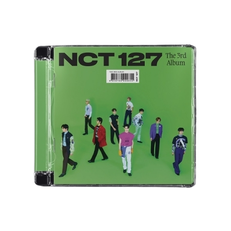 NCT 127 3rd Album - Sticker (Jewel Case Version) (US Version)