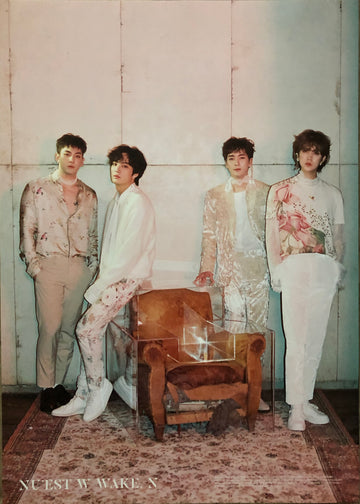 NU'EST W 3rd Mini Album Wake,N Official Poster - Photo Concept 1