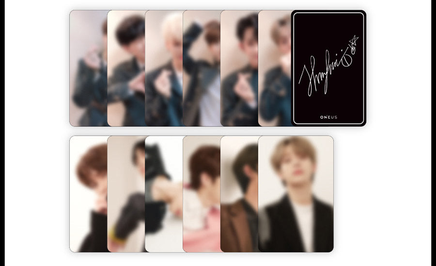 oneus light us 1st mini albumメンバー全員サイン入り ONEUSデビューアルバム「LIGHT US」数量限定サイン入りCD発売中