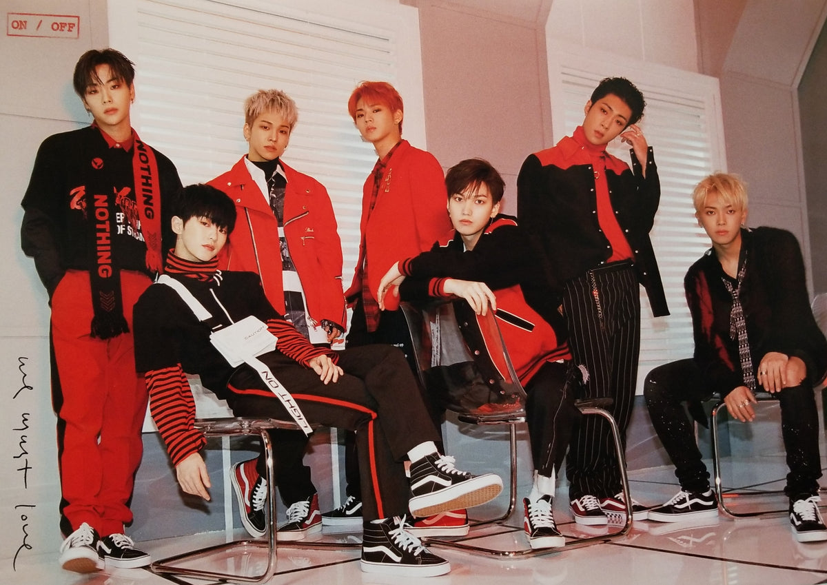 ONF 3rd Mini Album We Must Love Official Poster - Photo ...