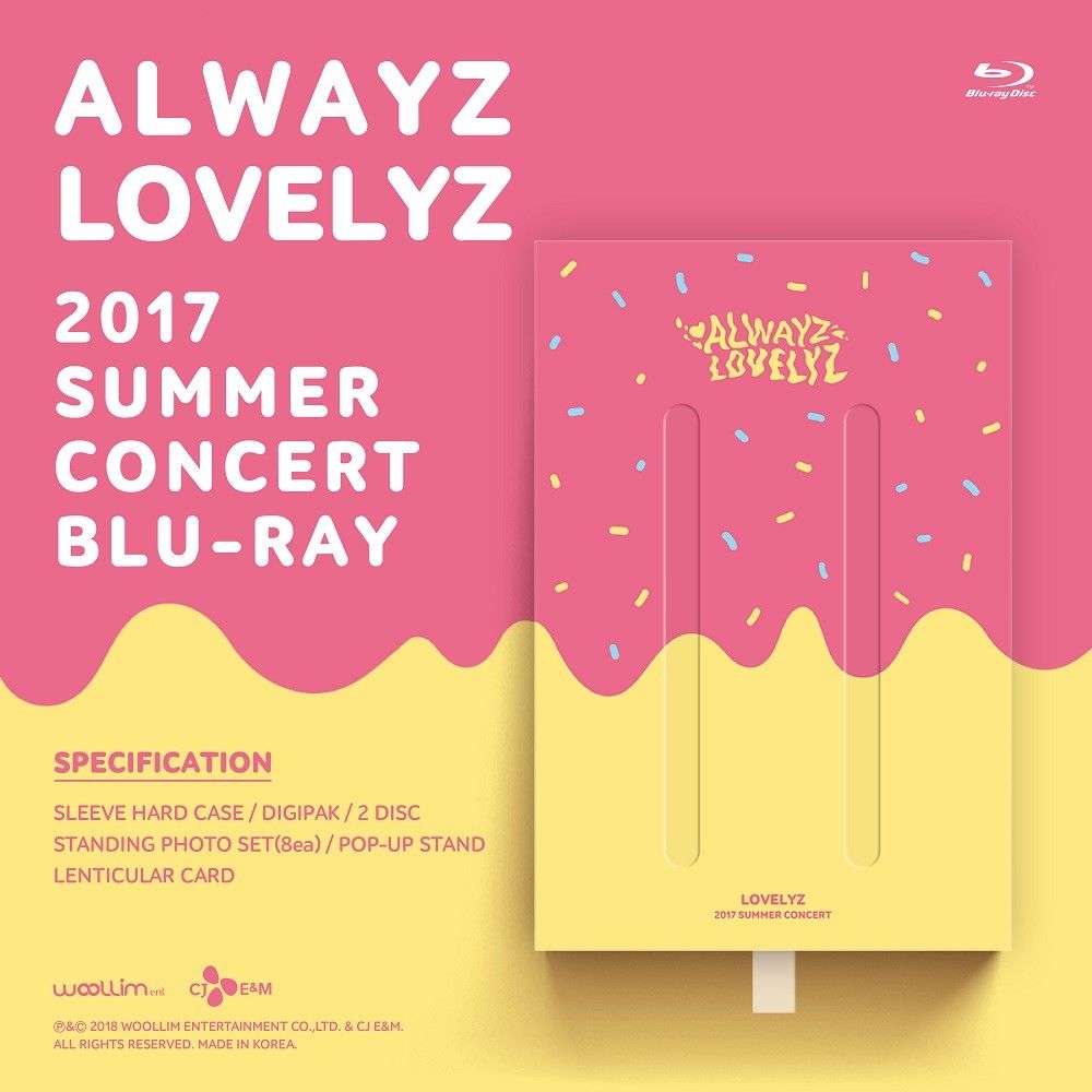 Lovelyz 2017 Summer Concert Alwayz Blu-Ray (2 Disc)