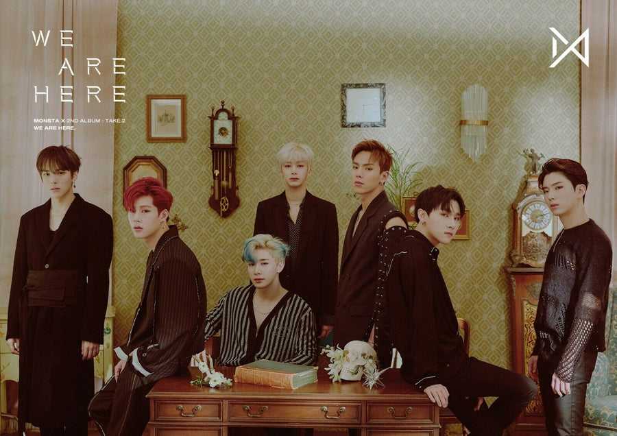 Monsta X 2nd Album Take.2 [We Are Here] Official Poster - Photo Concept 2