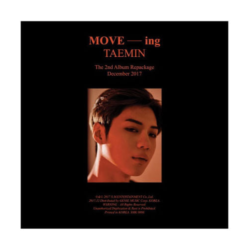 Taemin 2nd Album Repackaged - MOVE-ING