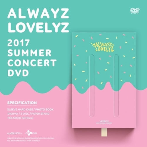 Lovelyz 2017 Summer Concert Alwayz DVD (3 Disc)