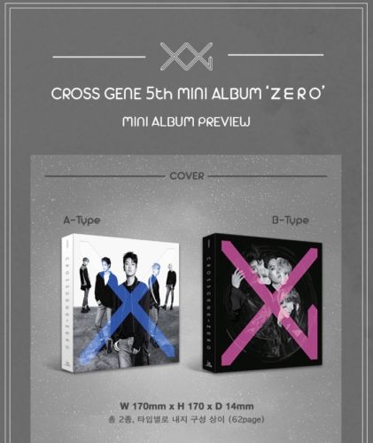 Cross Gene - Zero (5th Mini Album)