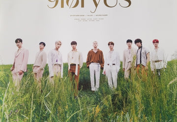 SF9 8th Mini Album 9LORYUS Official Poster - Photo Concept Golden Chaser