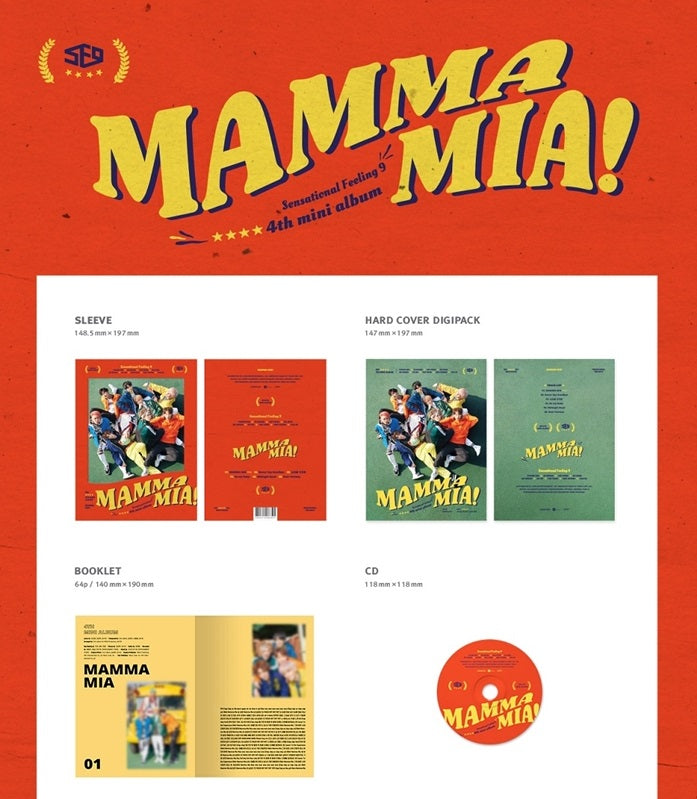 SF9 4th Mini Album - Mamma Mia!