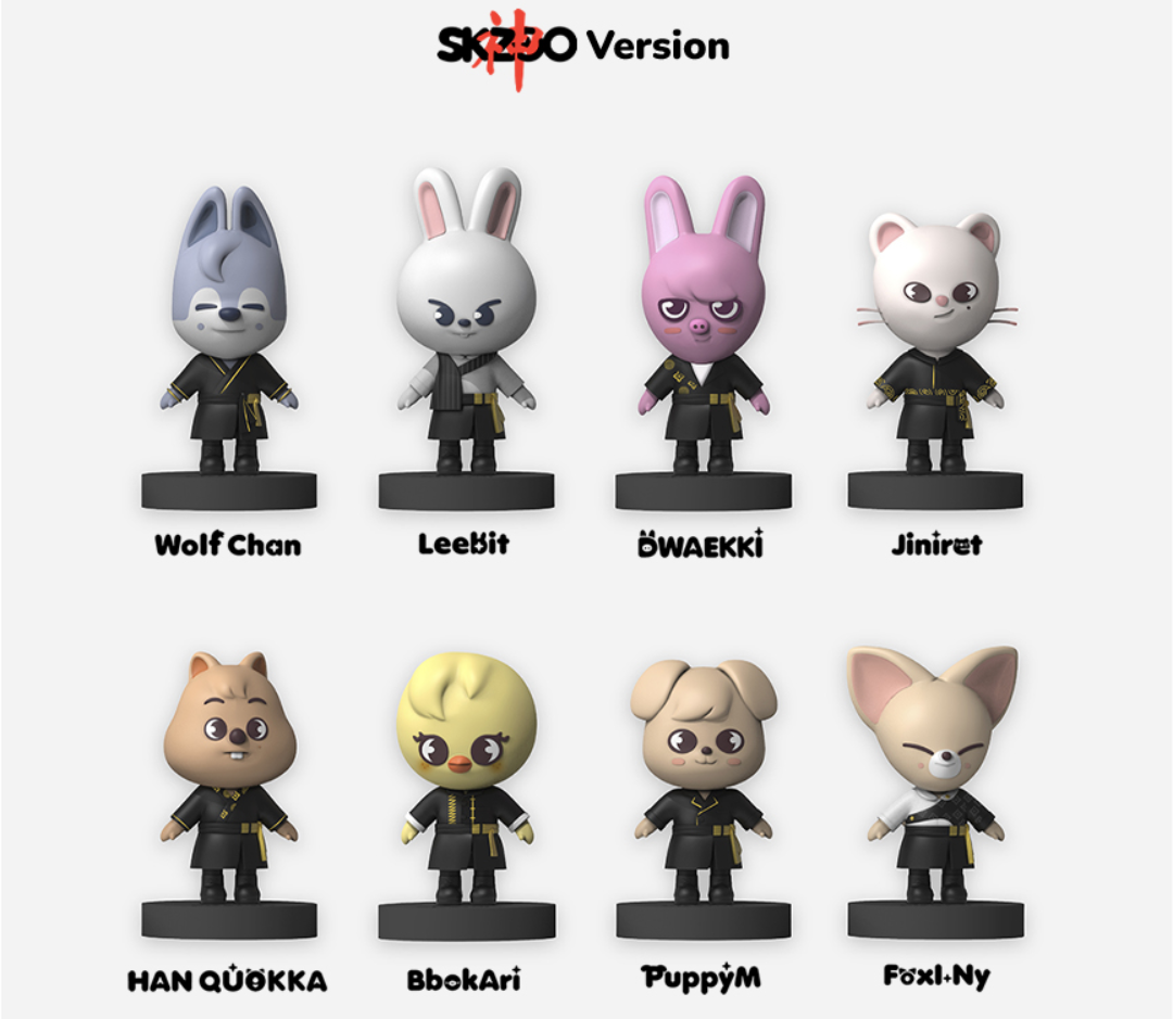 Stray Kids Official Merchandise - SKZOO Figure (神MENU VER.)