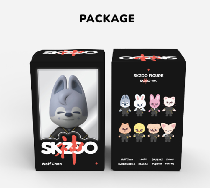 Stray Kids Official Merchandise - SKZOO Figure (神MENU VER.)