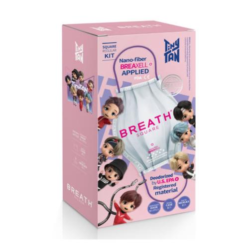 BTS TinyTan Breath Square Mask Kit