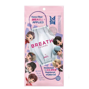 BTS TinyTan Breath Square Mask