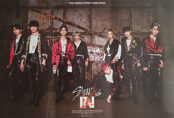 Stray Kids 1st Album Repackage IN生 Official Poster - Photo Concept B