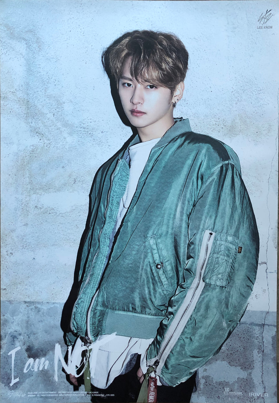Stray Kids 1st Mini Album [I Am Not] Limited Edition Member Poster - Lee Know