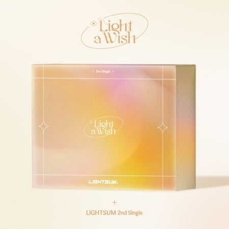 Lightsum 2nd Single Album - Light A Wish