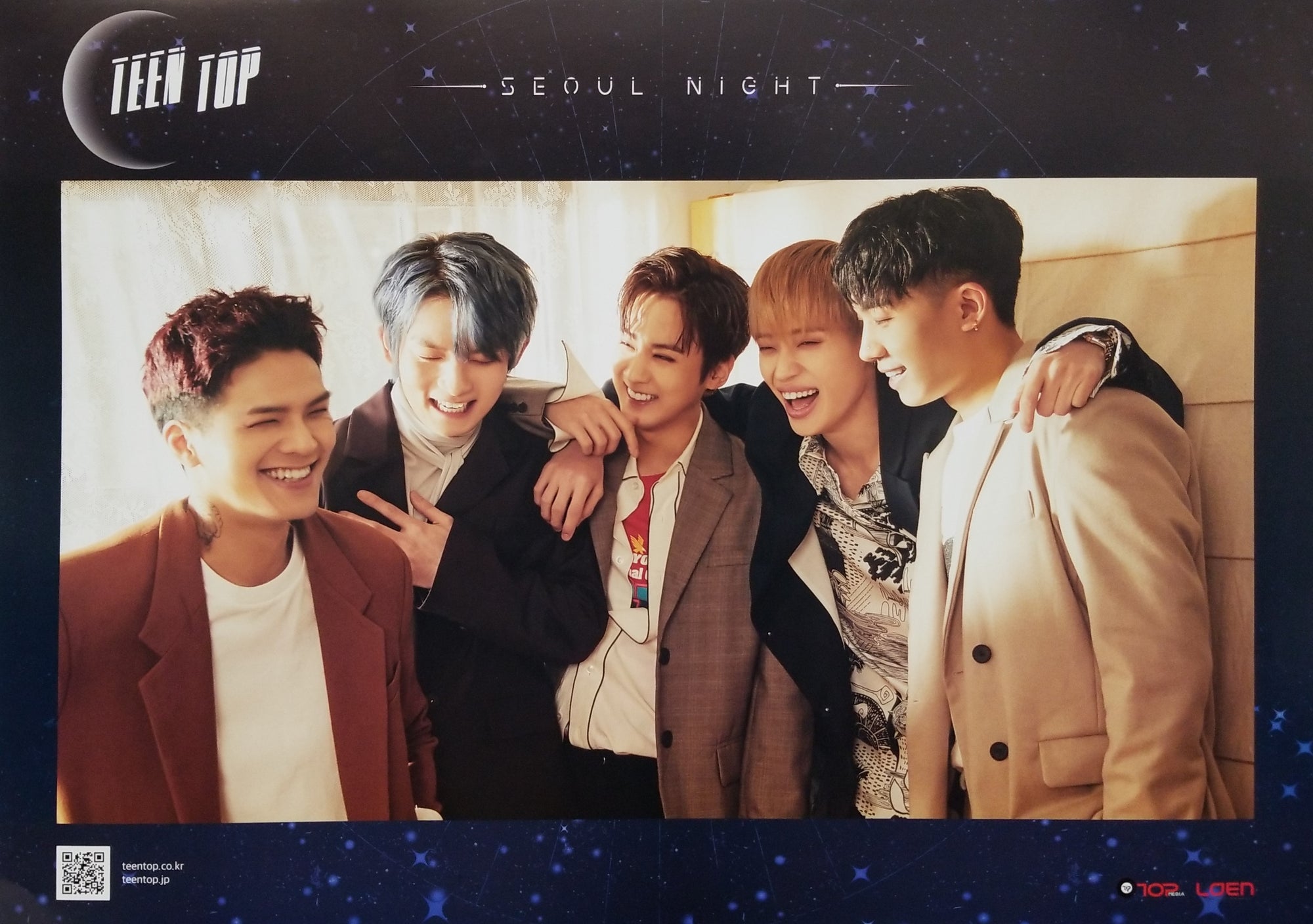 Teen Top Seoul Night Official Poster - Photo Concept 2