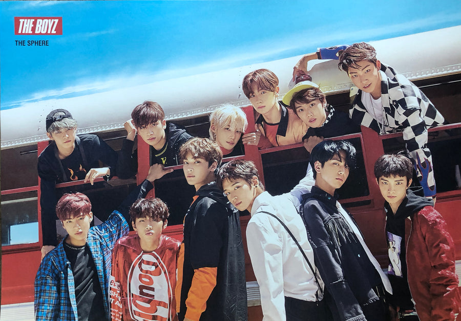 The Boyz 1st Single Album The Sphere Official Poster - Photo Concept Real
