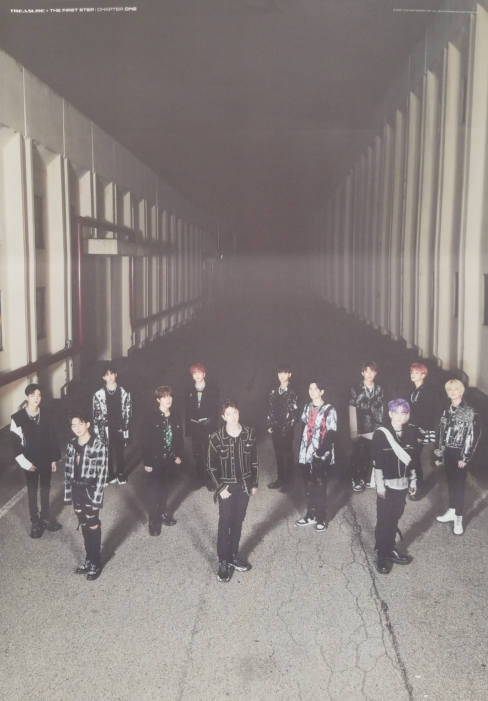 Treasure 1st Single Album The First Step : Chapter One Official Poster - Photo Concept 1