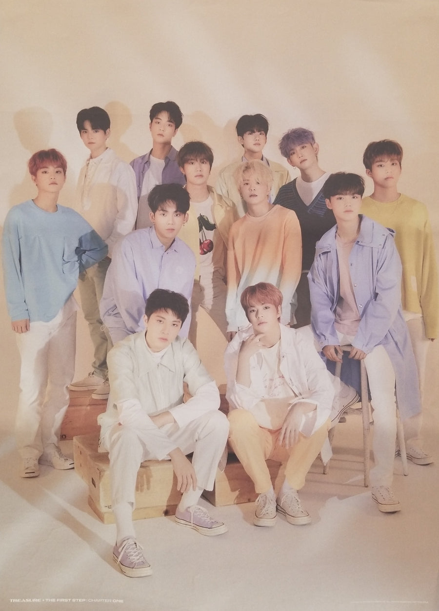 Treasure 1st Single Album The First Step : Chapter One Official Poster - Photo Concept 1