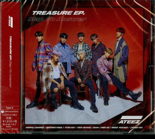 [Japan Import] Ateez - Treasure EP (Map to Answer) (Ver Z)