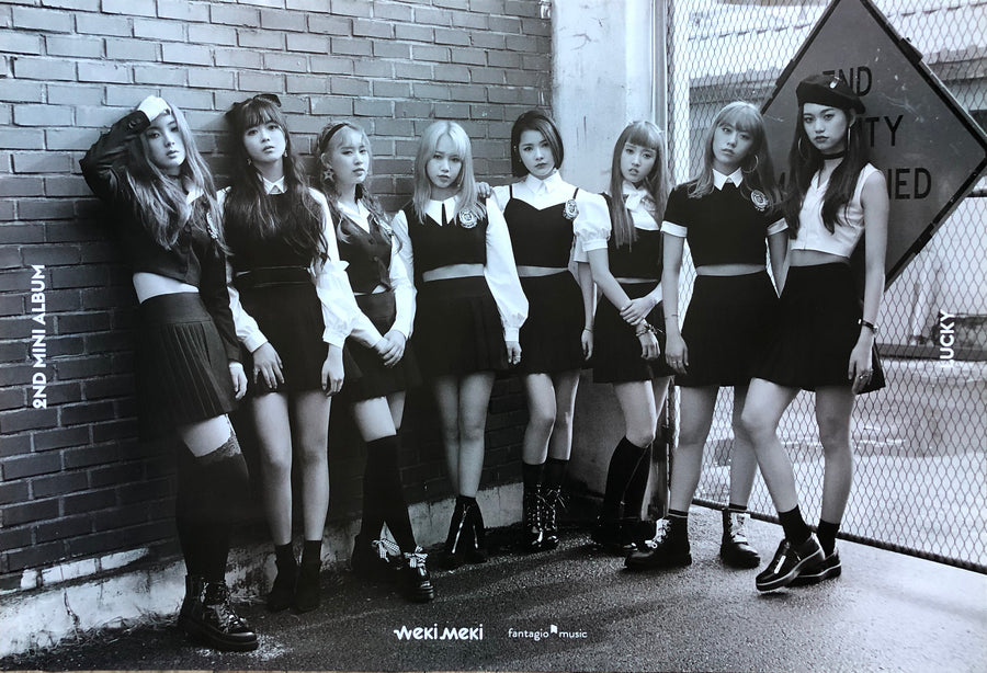 Weki Meki 2nd Mini Album Lucky Official Poster - Photo Concept 2