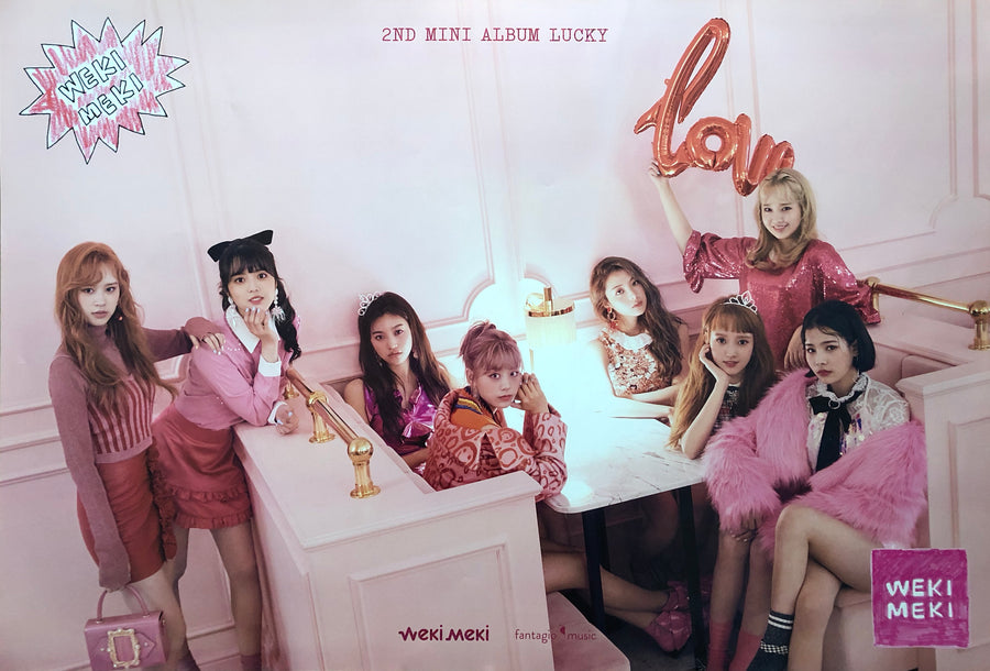 Weki Meki 2nd Mini Album Lucky Official Poster - Photo Concept 3