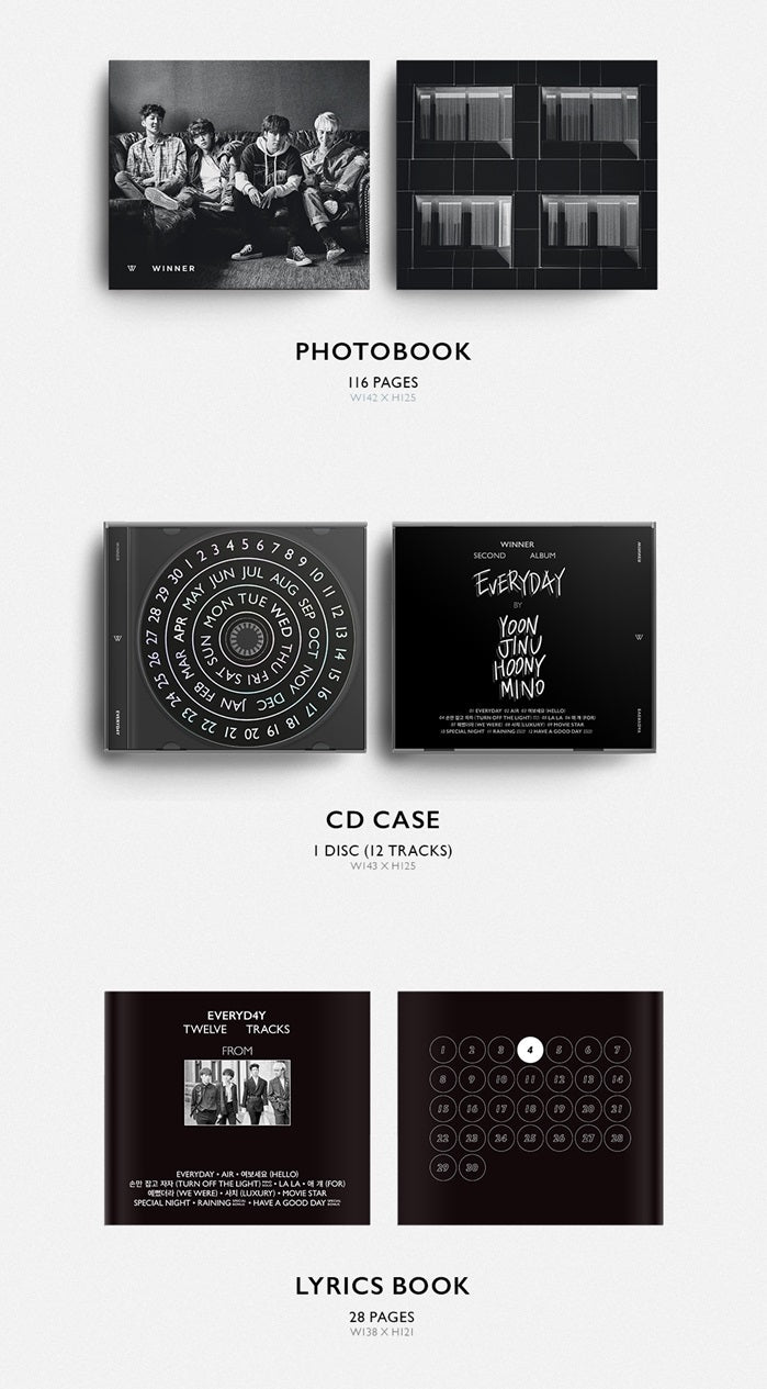 Winner 2nd Album - EVERYD4Y