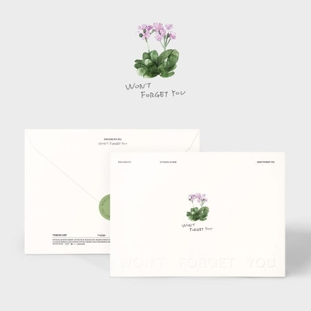 Kim Sung Kyu Single Album - Won&#39;t Forget You