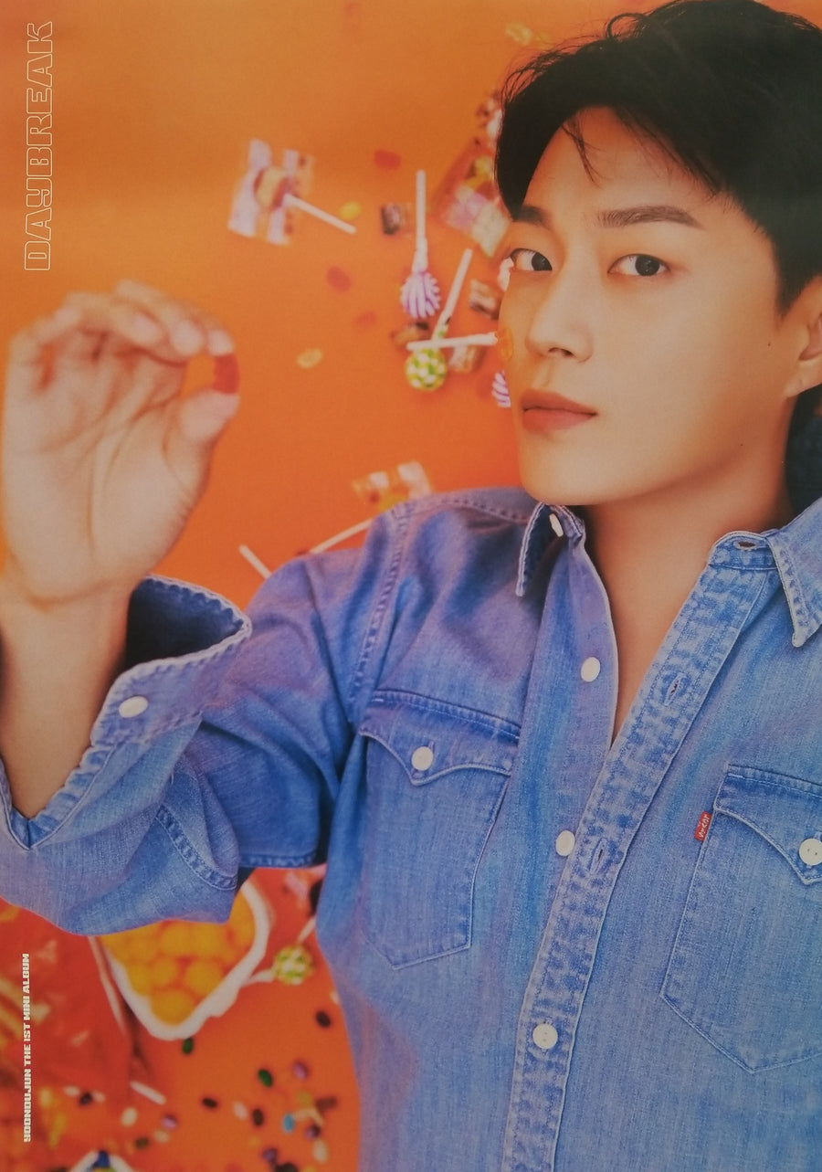 YOON DU JUN 1st Mini Album DAYBREAK Official Poster - Photo Concept Day